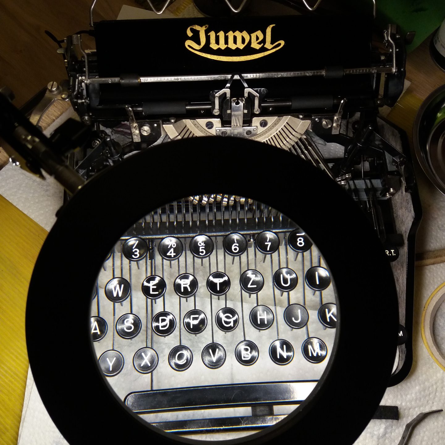 Juwel Modell 3, and 4 – The Wednesday typewriter