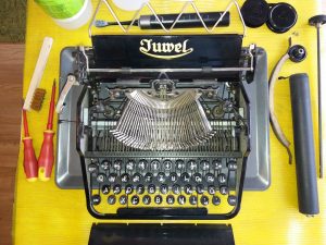 The Wednesday Typewriter - Copyright: László Ambrus